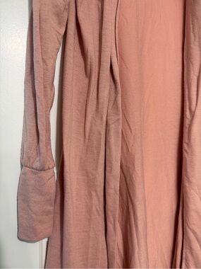 Love Open Front Lightweight Cardigan in Blush Pink